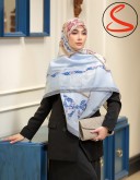 روسری سیا اسکارف کرم کد C25725