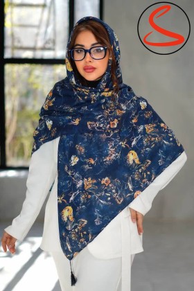 روسری نخی طرحدار 2 کد C25774