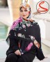 روسری نخی یونیک گلدار چند رنگ کد C26040