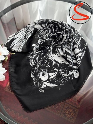روسری نخی یونیک وارداتی 3 کد C26292