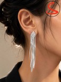 گوشواره استیل آویز کد C26544